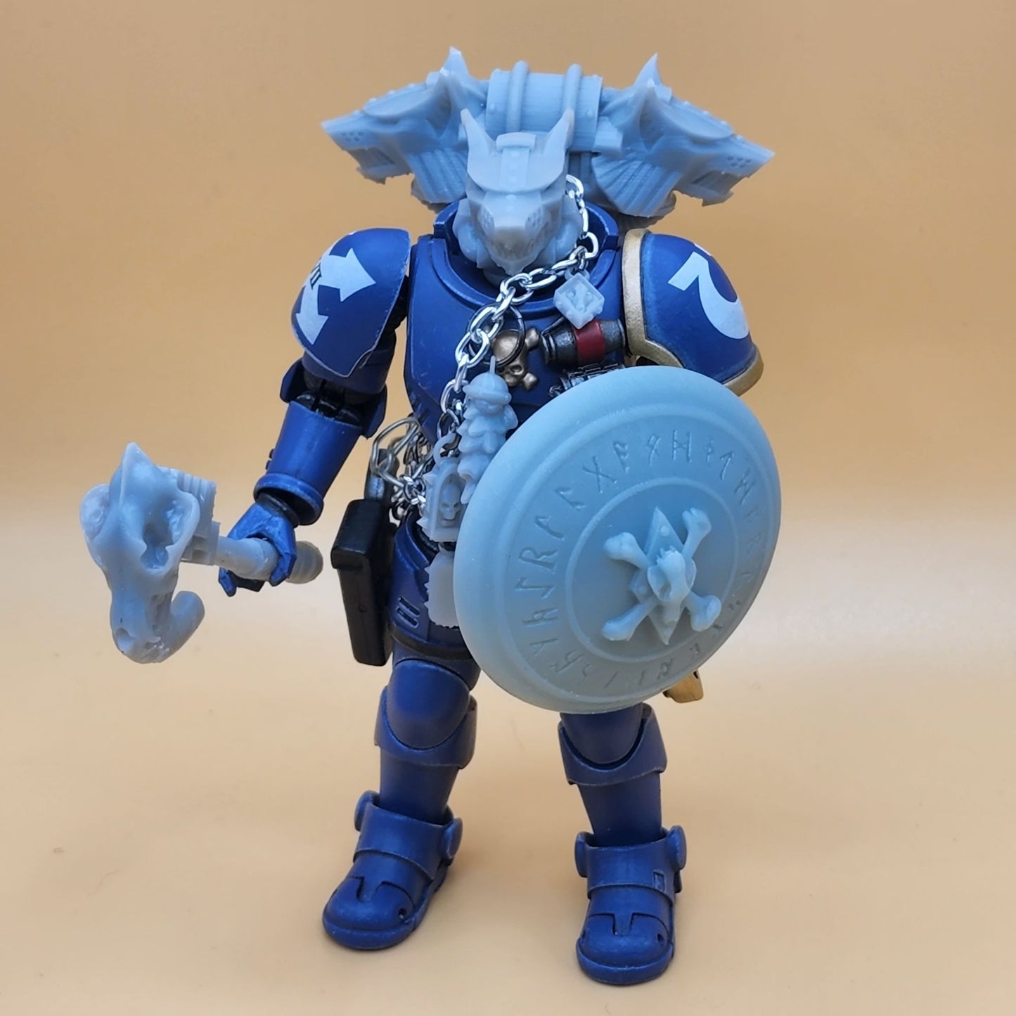 JT-A37 Frost Shield Custom for JoyToy 40k Space Marines