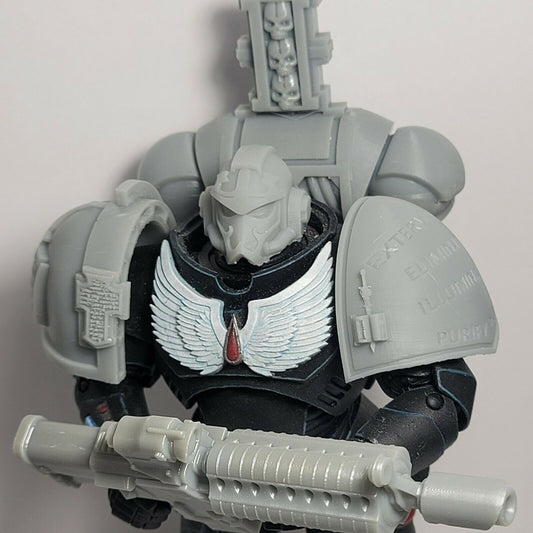 P82 Grey Knight Pauldron Custom for McFarlane Warhammer 40k Space Marine
