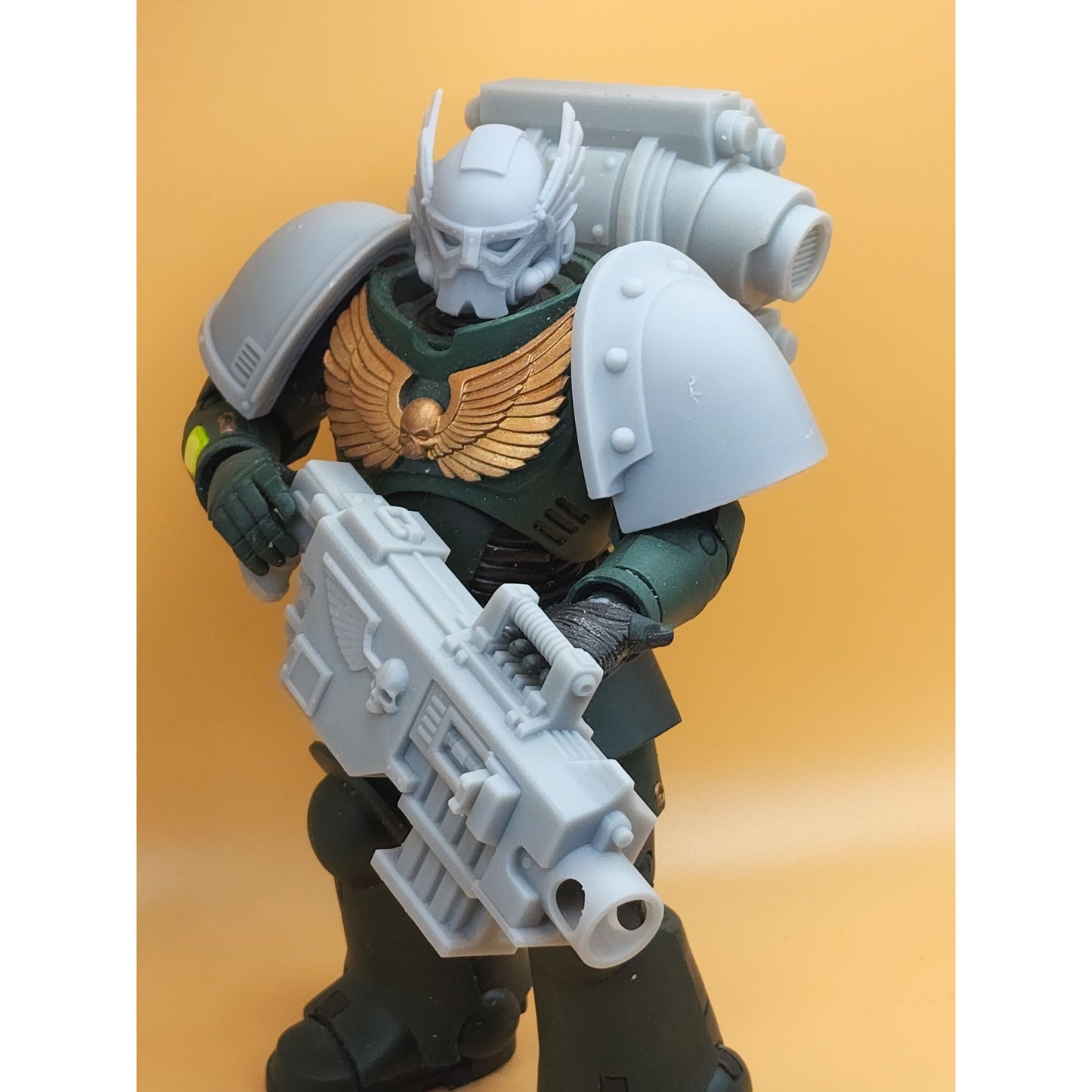 A-160 Big Boy Custom Compatible W McFarlane Warhammer 40k Space Marines