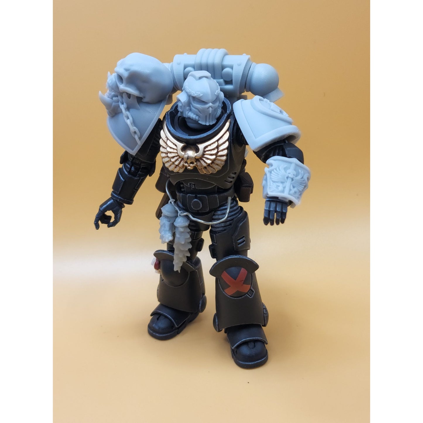 JT-A77 Space Wolf Tail Relic 2pc Custom for JoyToy 40k Space Marines