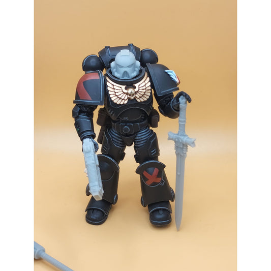 JT-A71 Templar Sword Custom for JoyToy Warhammer 40k Space Marines