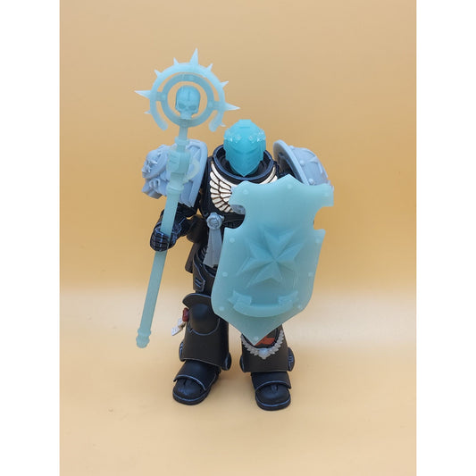 JT-A36 Templar Shield Custom for JoyToy 40k Space Marines