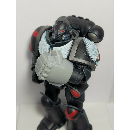 A-103(Left) Power Fist Skull Custom for McFarlane Warhammer 40k Space Marines