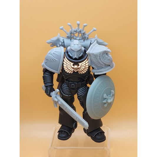 JT-H63 Chaos Helmet Custom for JoyToy Warhammer 40k Space Marines