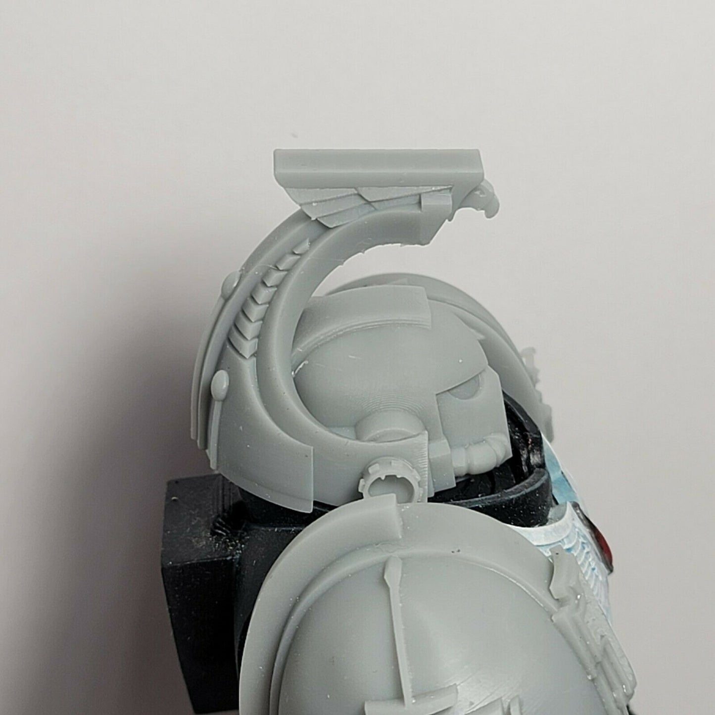 A132 Librarian Hood V2 Custom for McFarlane Warhammer 40k Space Marines