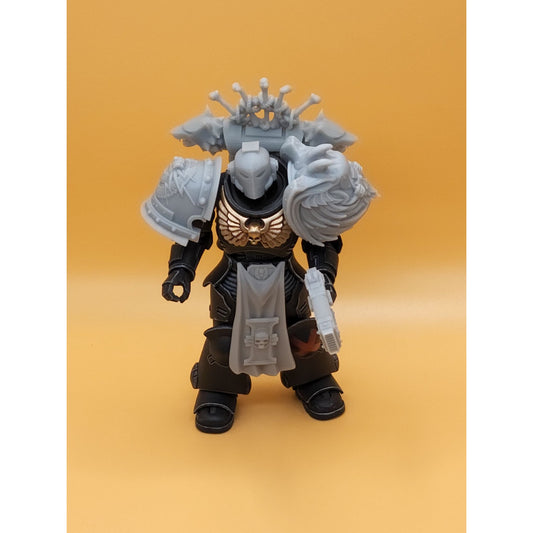 JT-P34 Double Eagle Pauldron Custom Compatible W JoyToy Warhammer 40k Space Marines