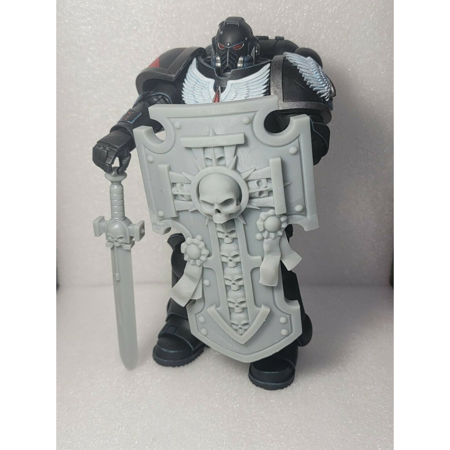 A2 Sword + Shield/ Purity Seal Custom for McFarlane Warhammer 40k Space Marines