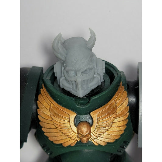 52 Death Guard Helm V4 Custom Compatible W McFarlane Warhammer 40k Space Marines