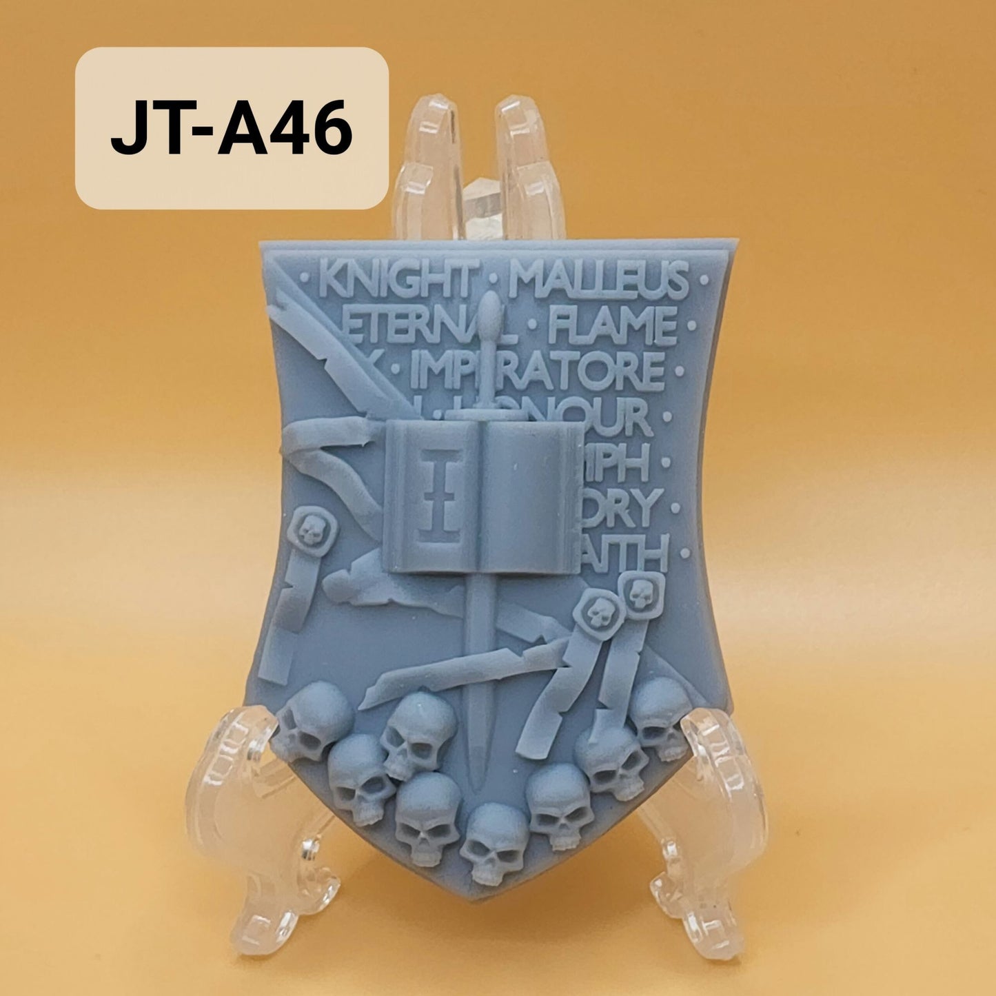JT-A46 Grey Knight Shield Custom for JoyToy Warhammer 40k Space Marines