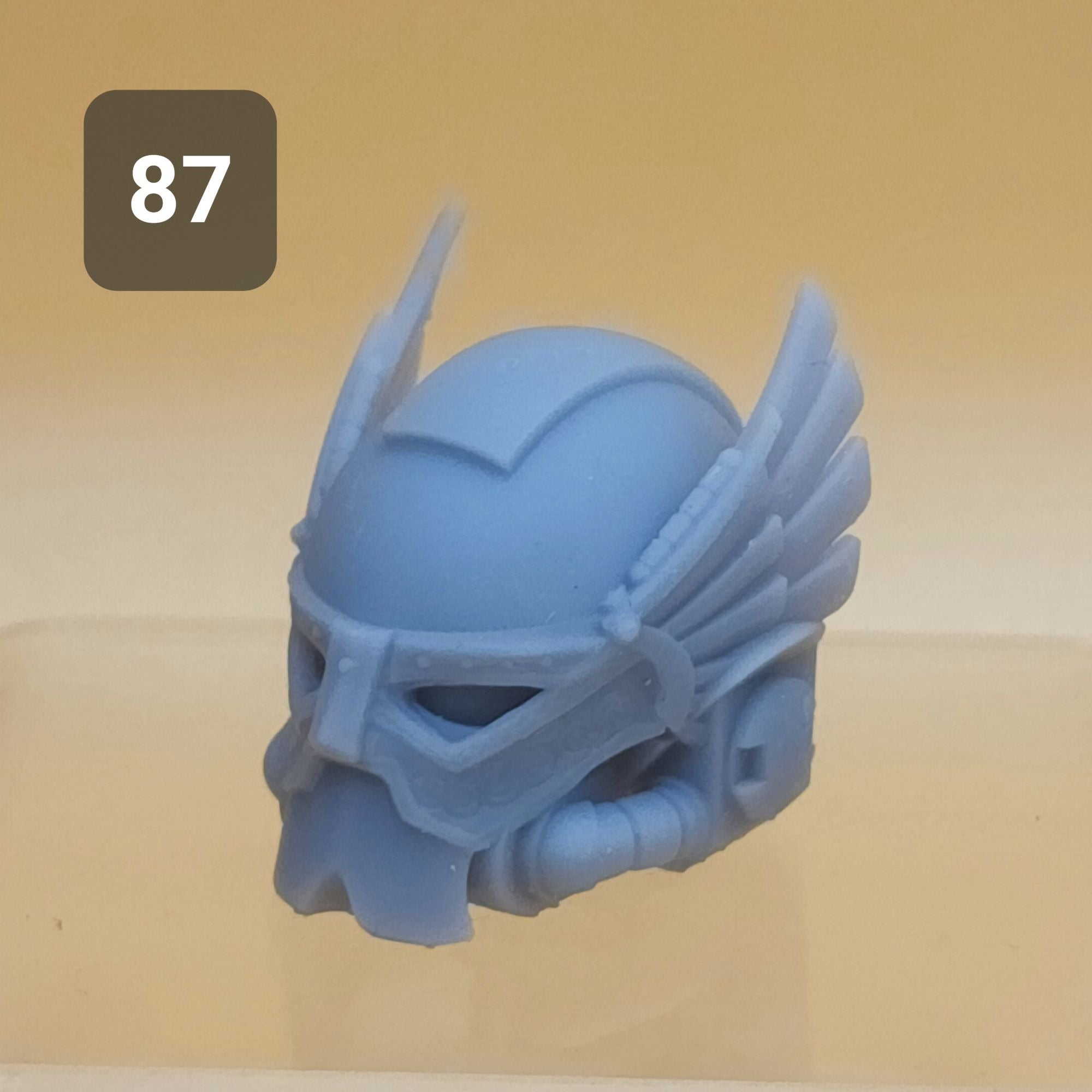 87- Space Wolf Helmet Custom Compatible W McFarlane Warhammer 40k Spac ...