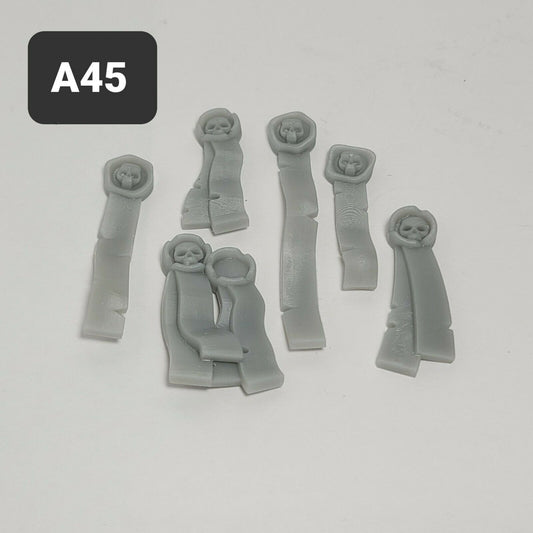 A45 Purity Seals X6 Custom for McFarlane Warhammer 40k Space Marines